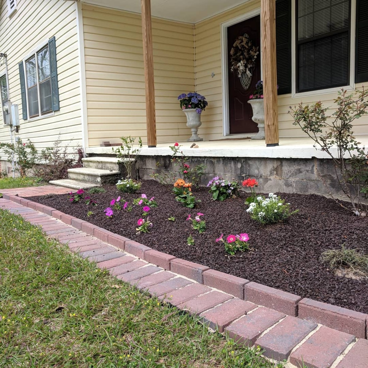 beautiful brick garden edging ideas 1