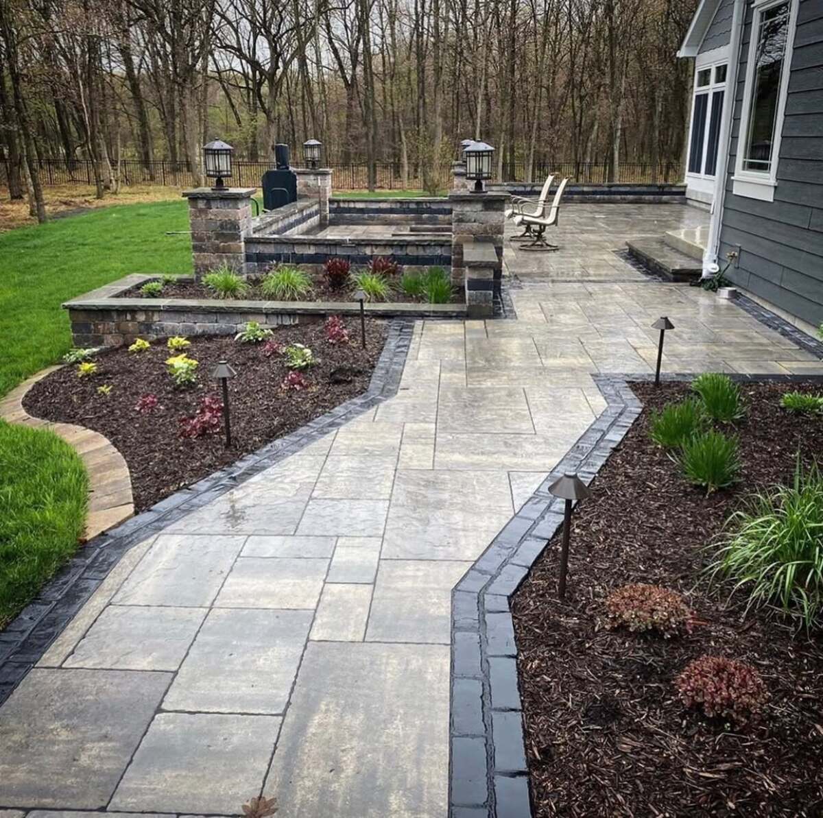 beautiful brick garden edging ideas 24