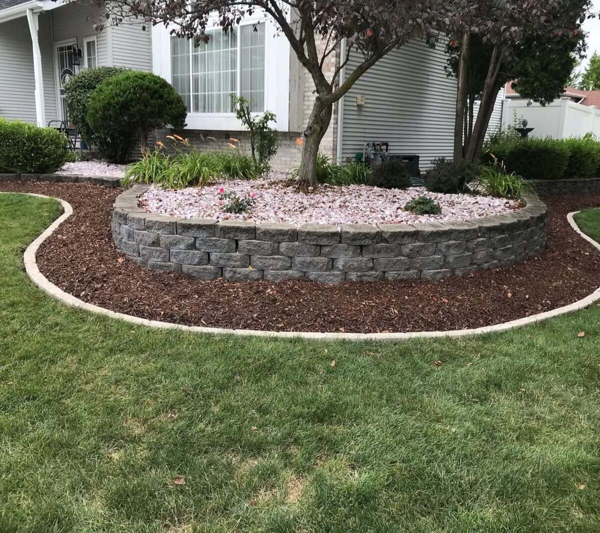 beautiful brick garden edging ideas 26