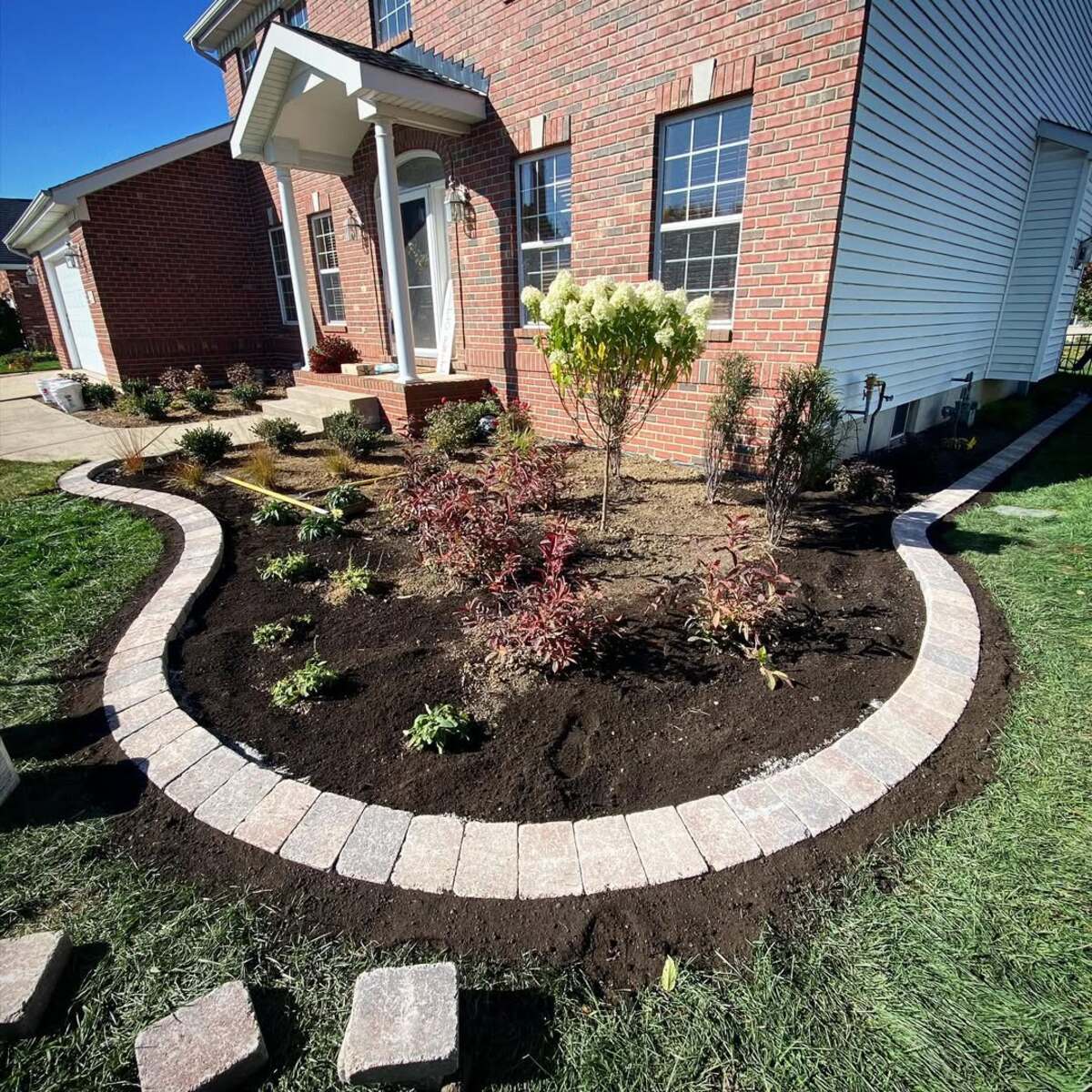 beautiful brick garden edging ideas 6