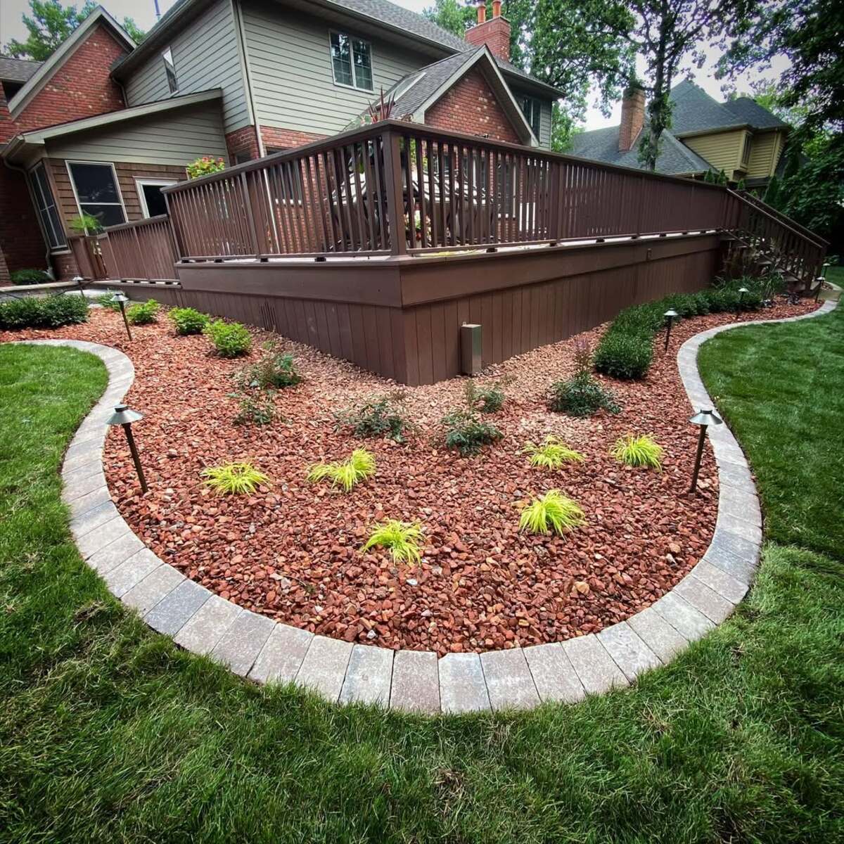 beautiful brick garden edging ideas 8