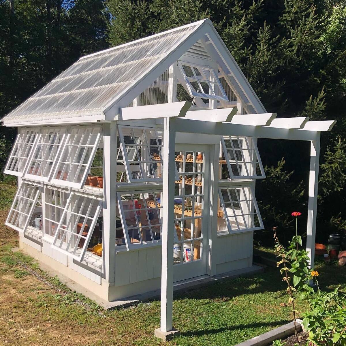 cheap and easy diy greenhouse ideas for backyard 11