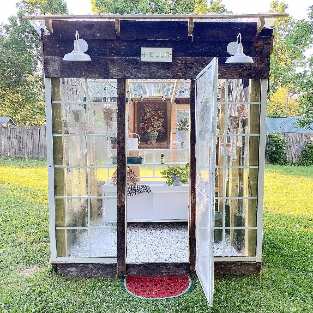 cheap and easy diy greenhouse ideas for backyard 4