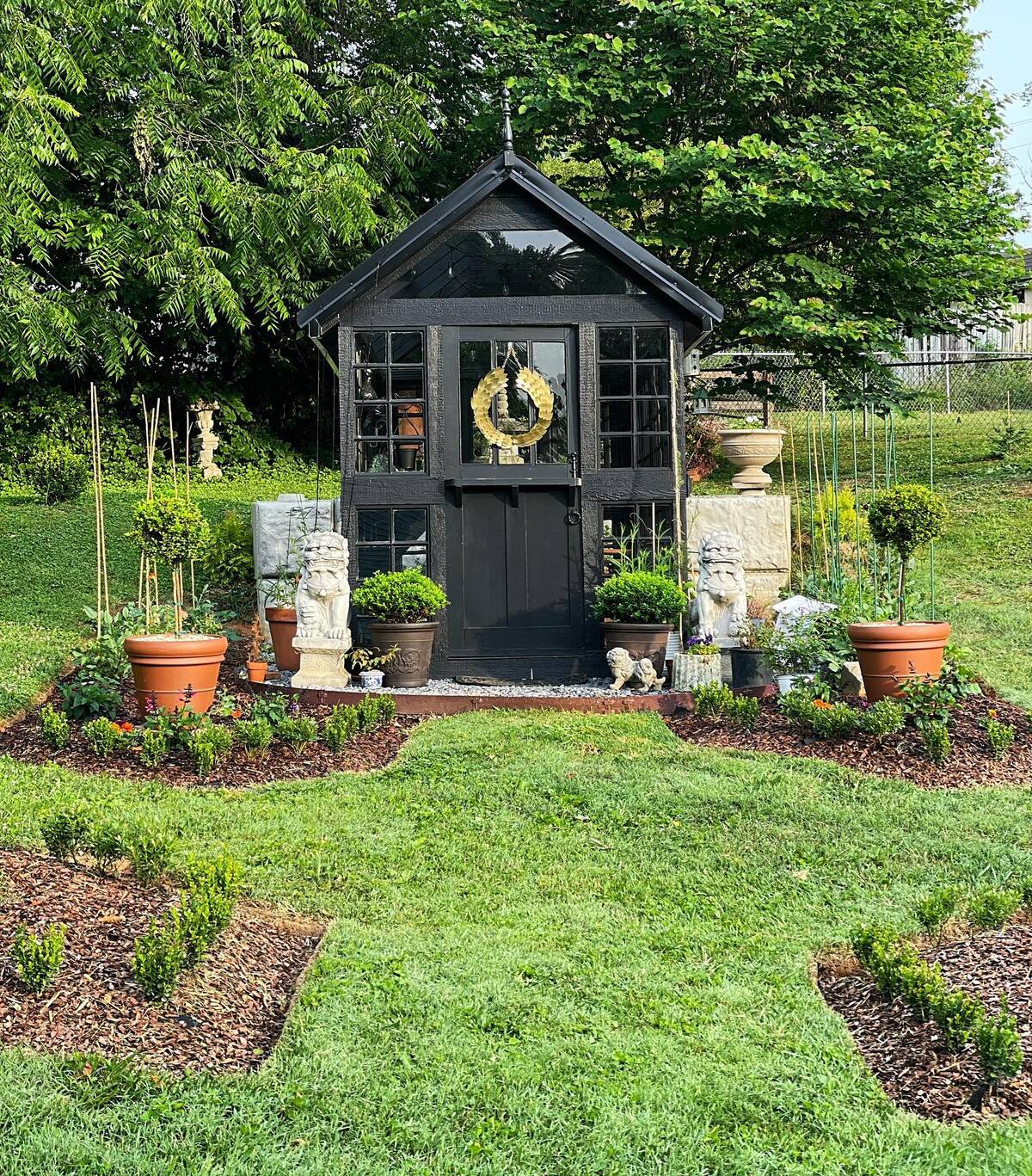 cheap and easy diy greenhouse ideas for backyard 6