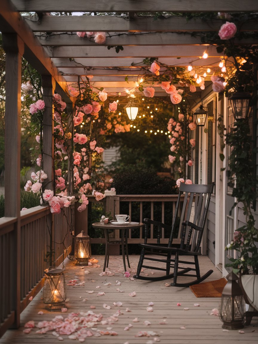 climbing flowers porch 20