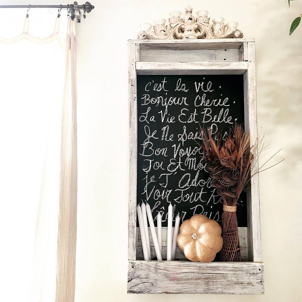 creative fall chalkboard ideas to decorate home 15