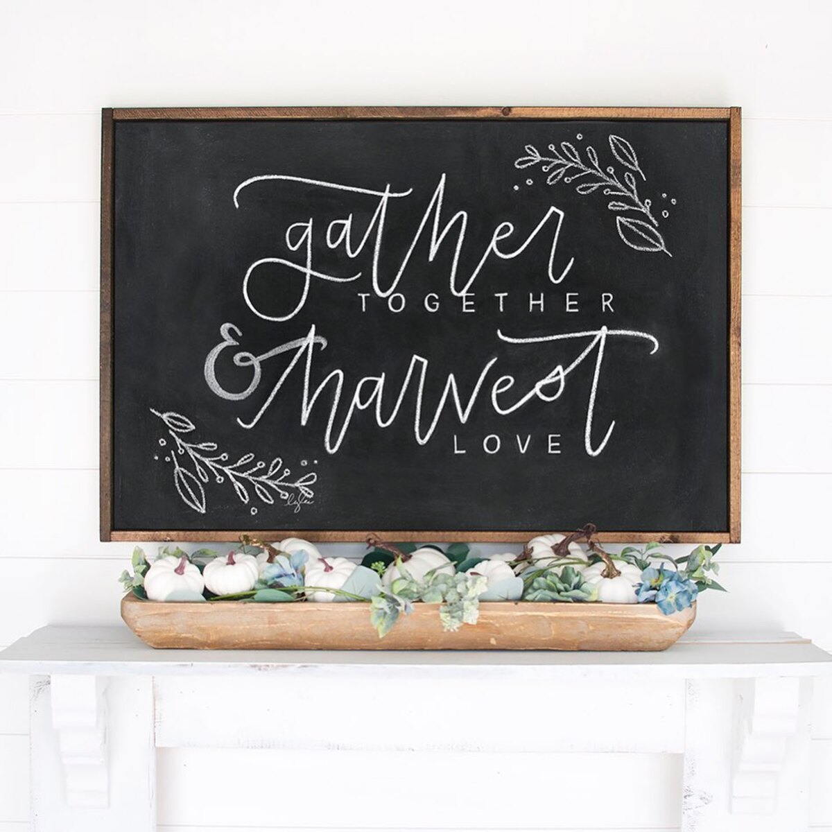 creative fall chalkboard ideas to decorate home 6