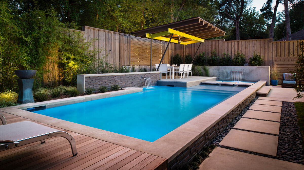 creative pool deck and bar ideas for above ground pool 14