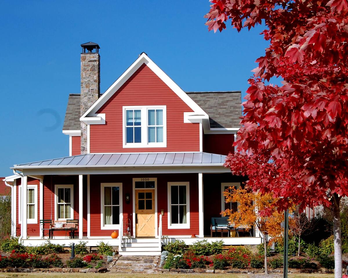 gorgeous fall color schemes for exterior 14