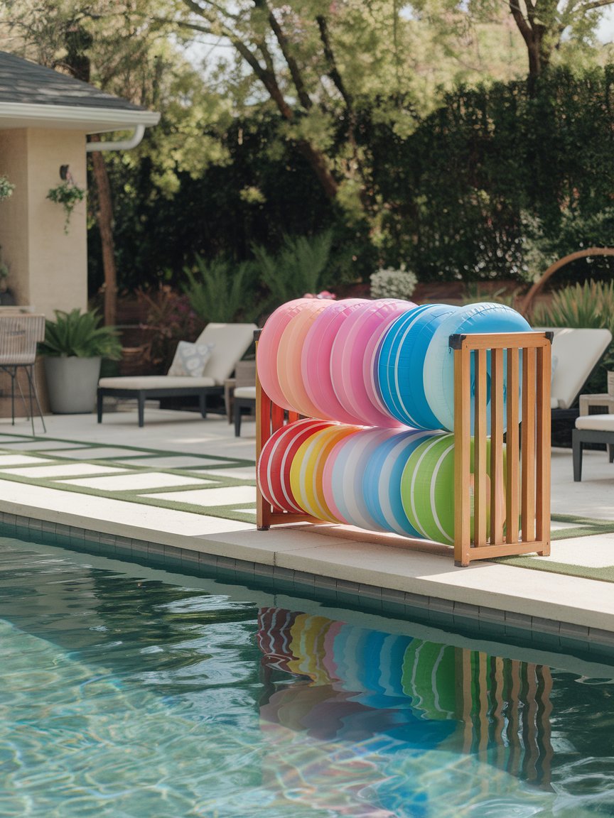 pool float storage 13