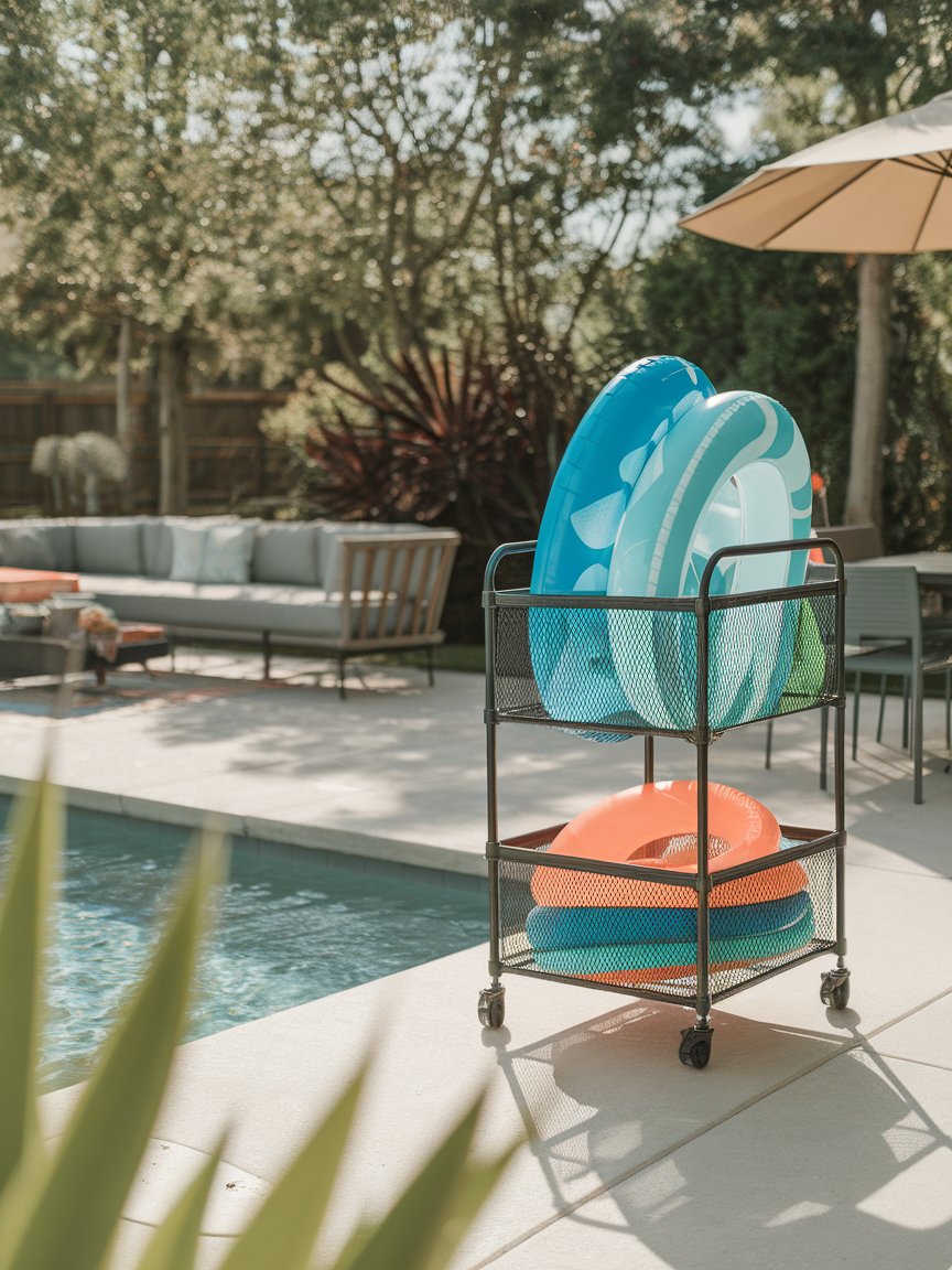 pool float storage 19