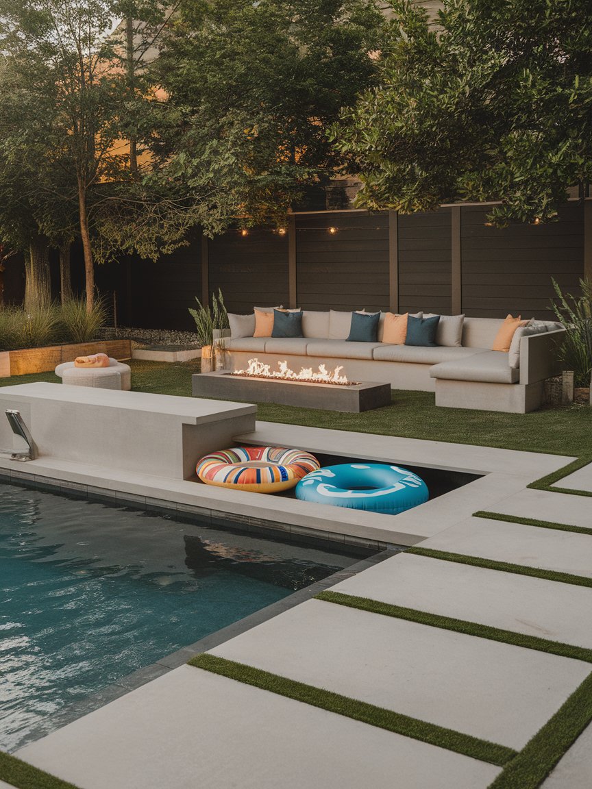 pool float storage 20