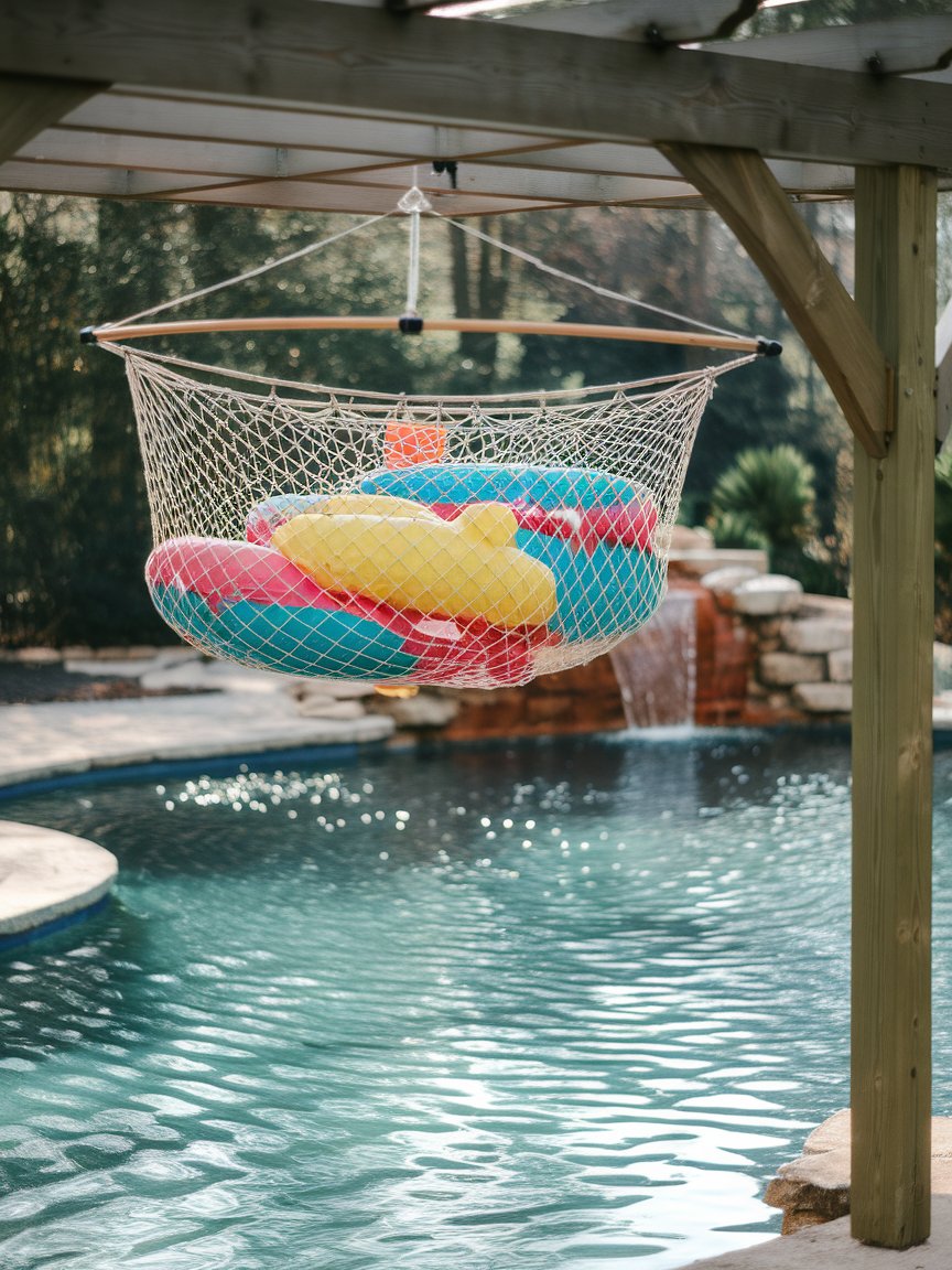 pool float storage 24