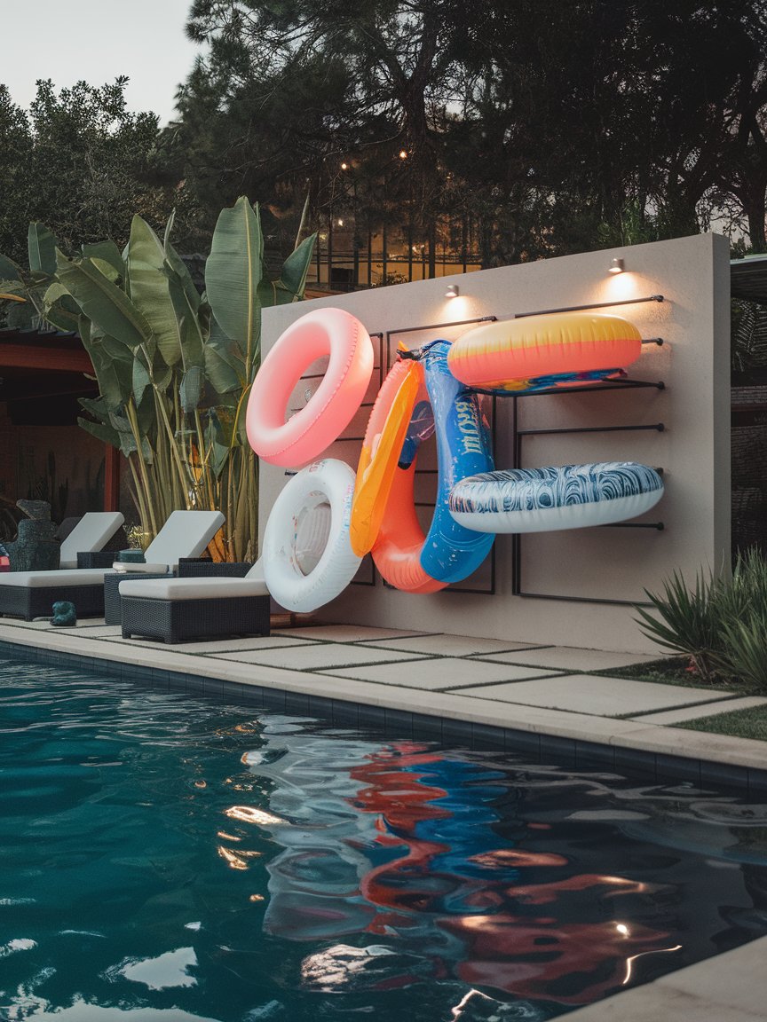pool float storage 4
