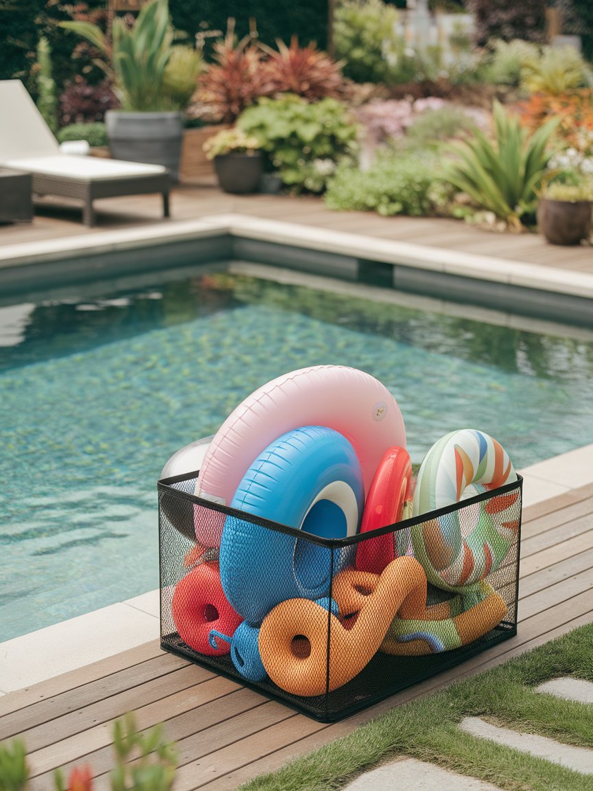pool float storage 7
