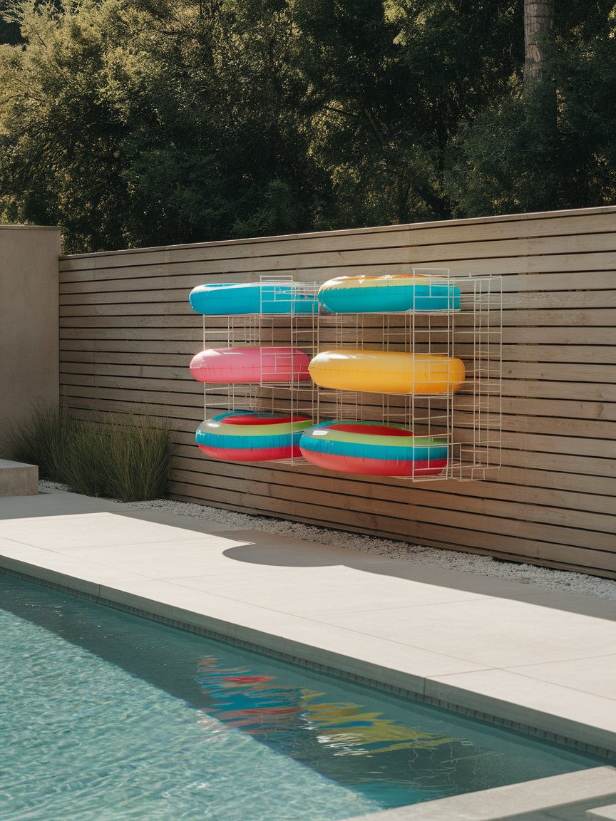 pool float storage 8