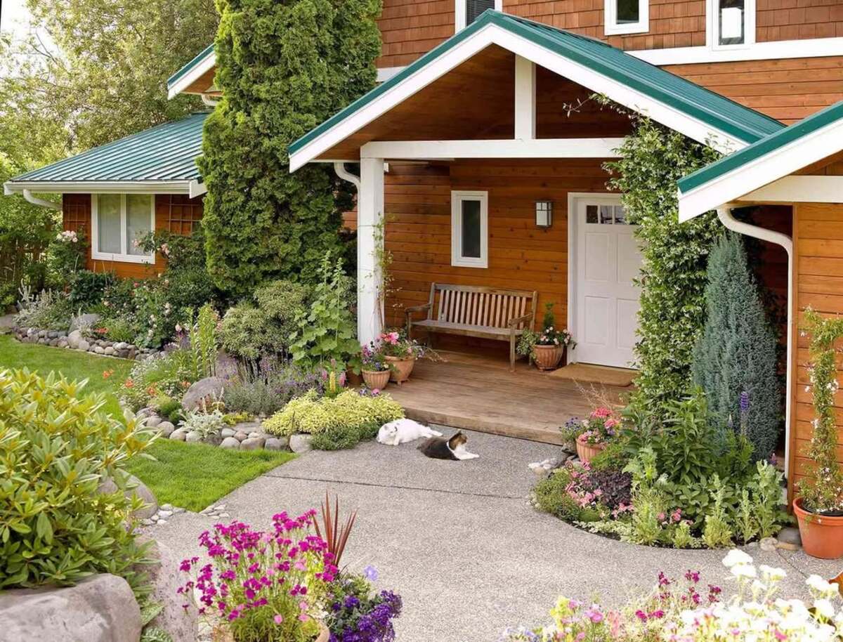 simple front yard landscaping ideas 2