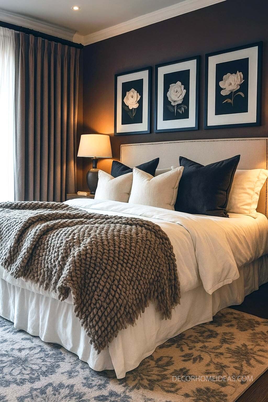 Elegant Cozy Bedroom Makeover with Neutral Tones