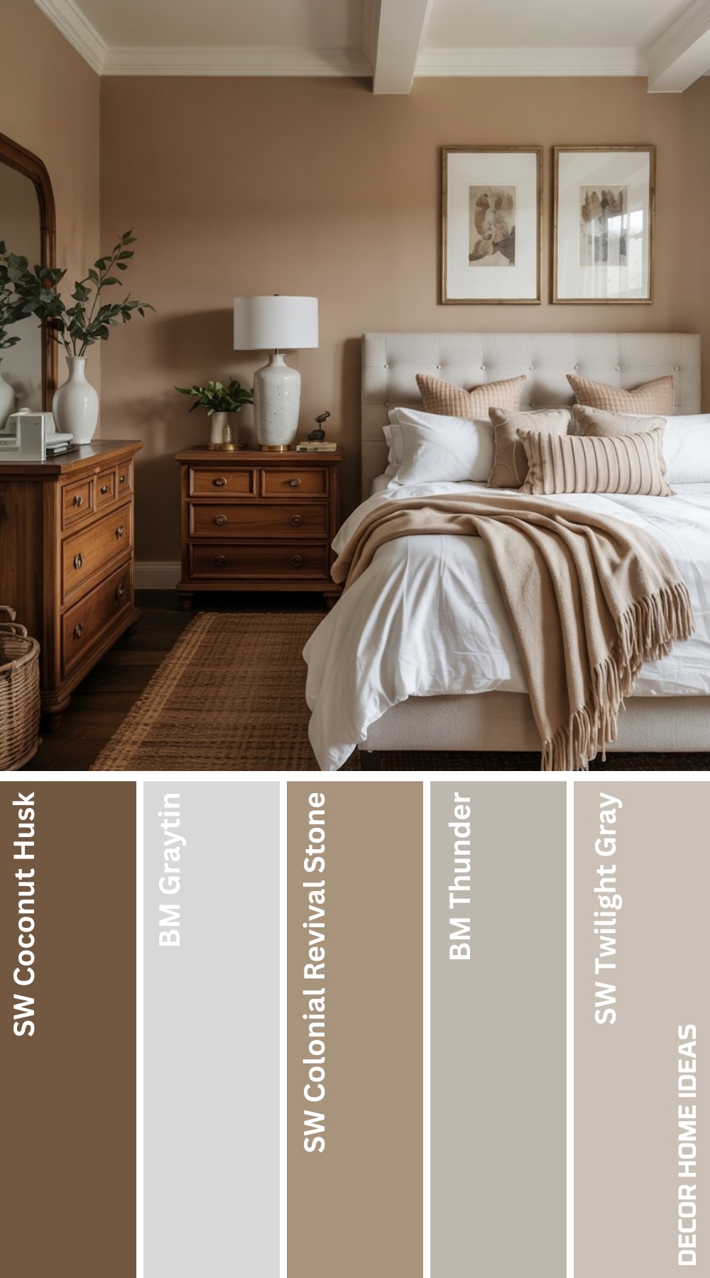 25 Cozy Bedroom Paint Combos That Instantly Make You Feel at Home 14