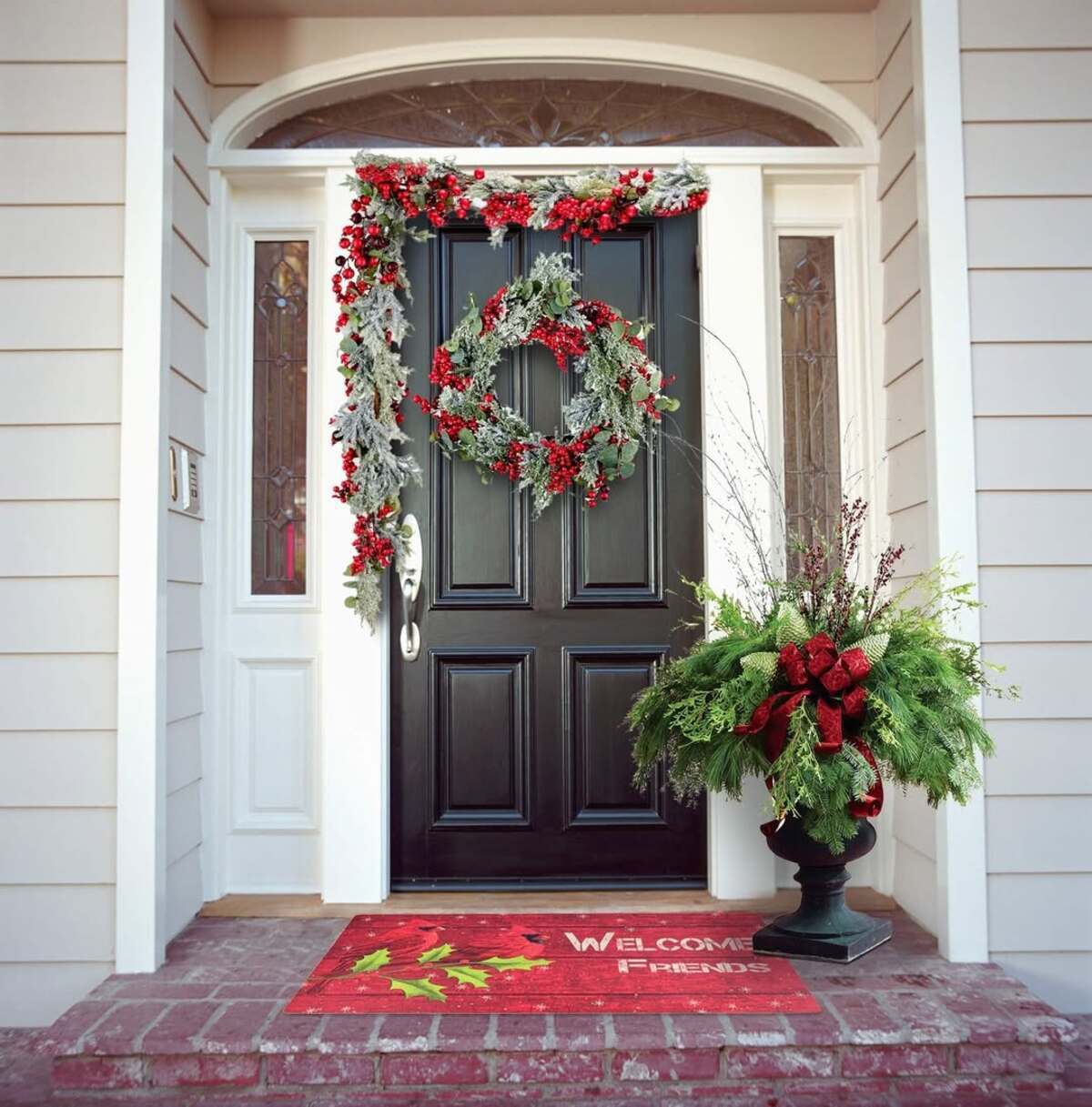 christmas door decorations for a festive welcome 10