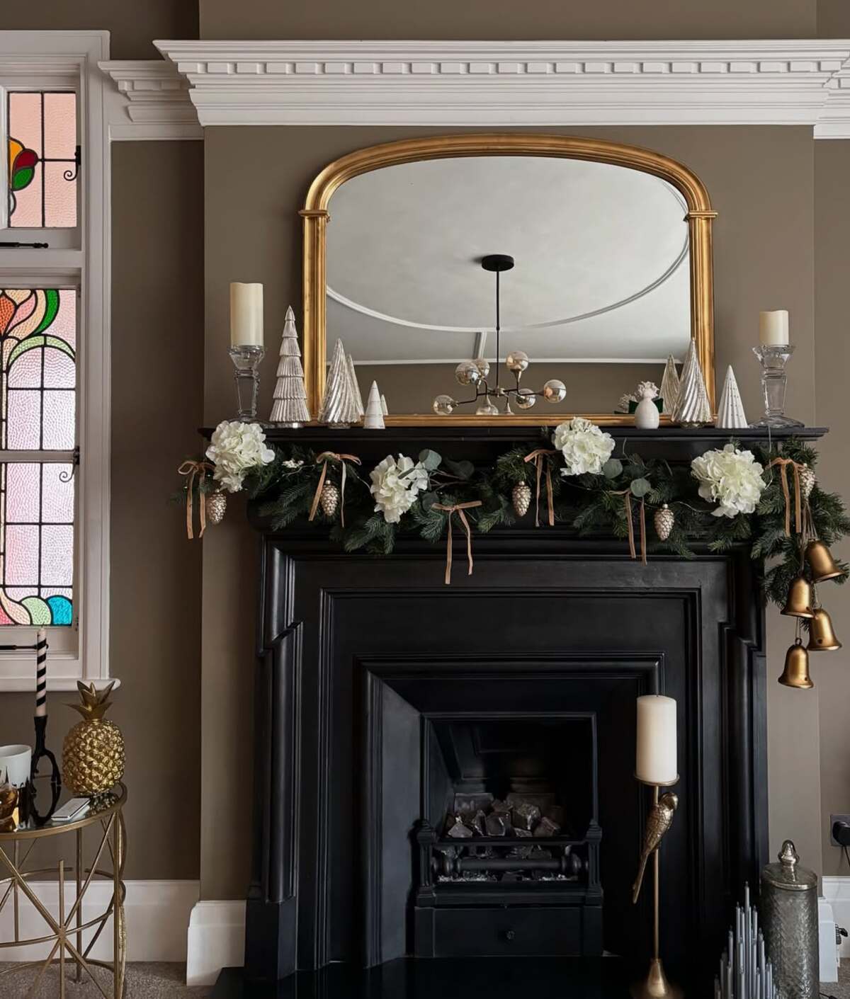 christmas mantle decor ideas 11
