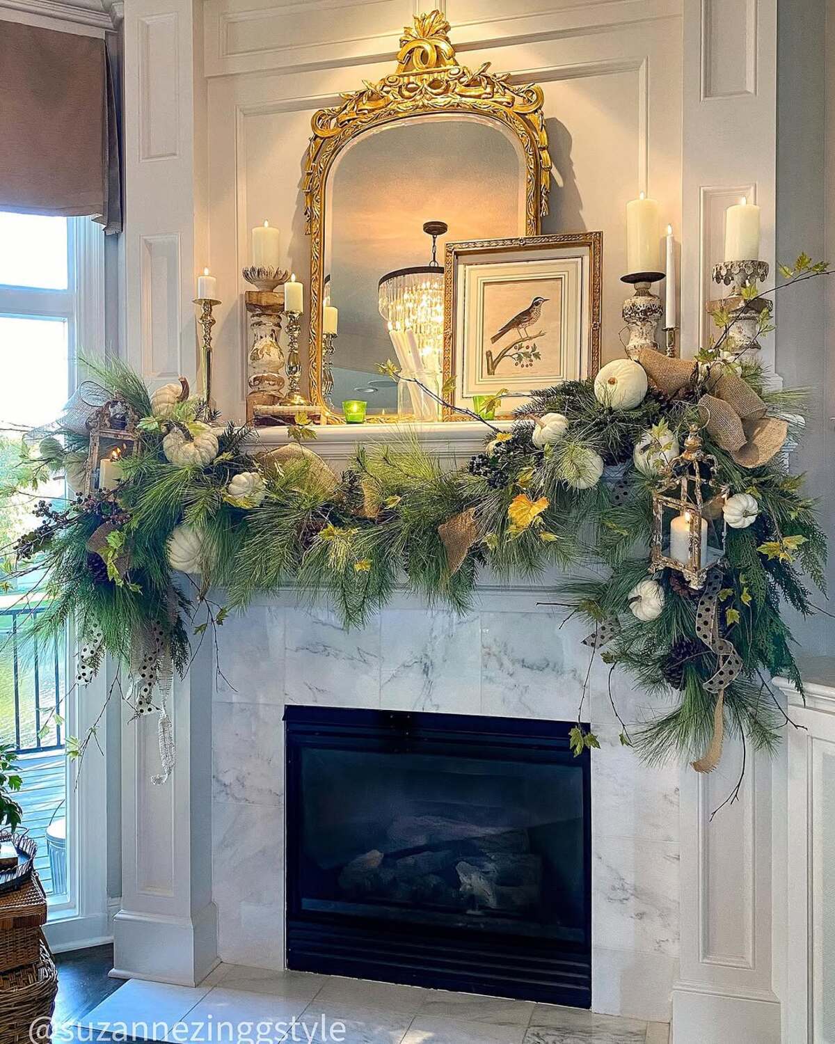 christmas mantle decor ideas 17