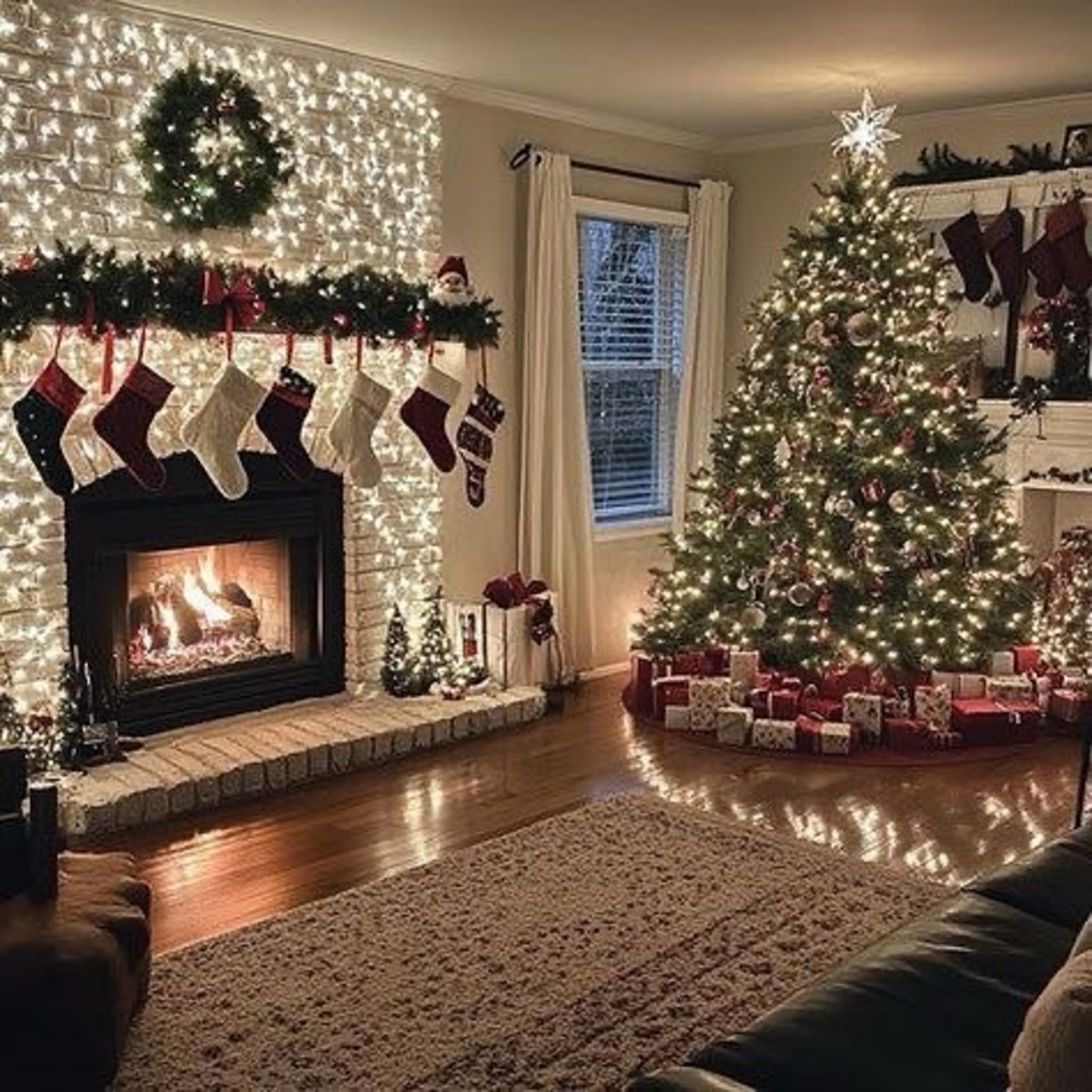 christmas mantle decor ideas 6