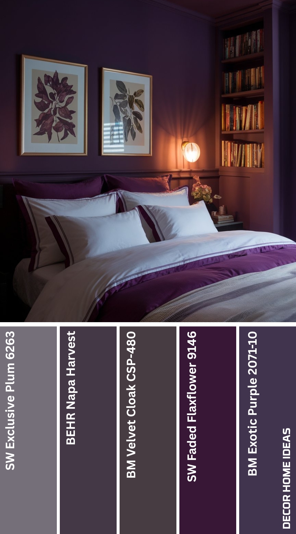 20 Moody Bedroom Color Palettes That Set the Perfect Nighttime Vibe 11