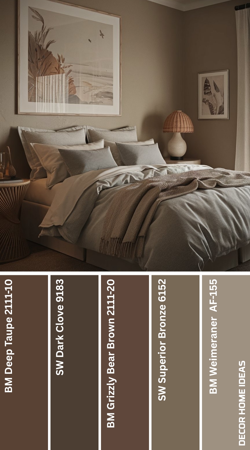 20 Moody Bedroom Color Palettes That Set the Perfect Nighttime Vibe 15