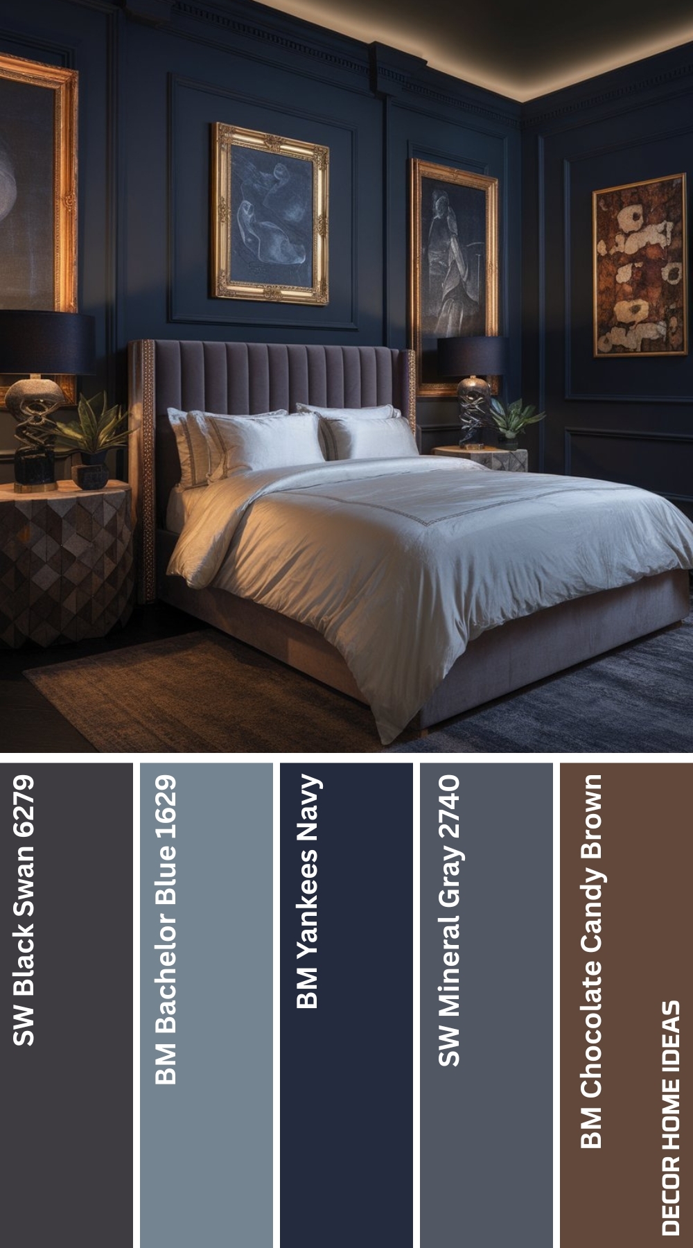 20 Moody Bedroom Color Palettes That Set the Perfect Nighttime Vibe 20