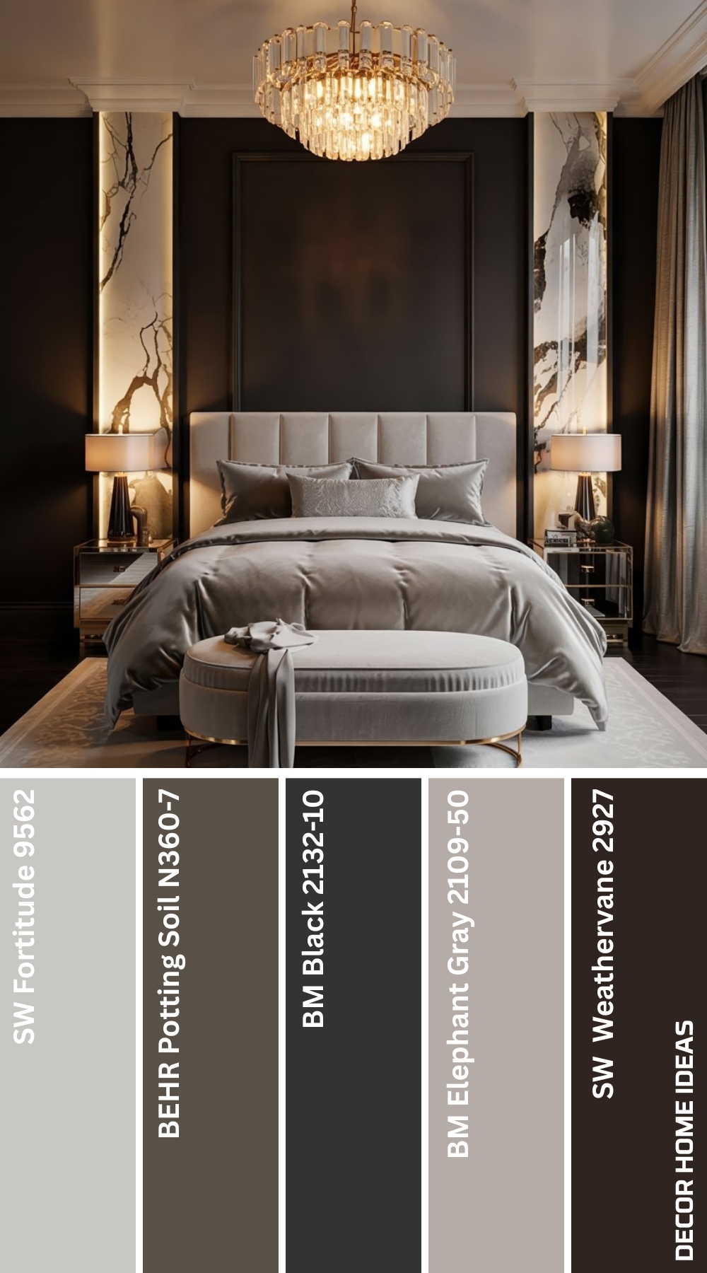 20 Moody Bedroom Color Palettes That Set the Perfect Nighttime Vibe 5