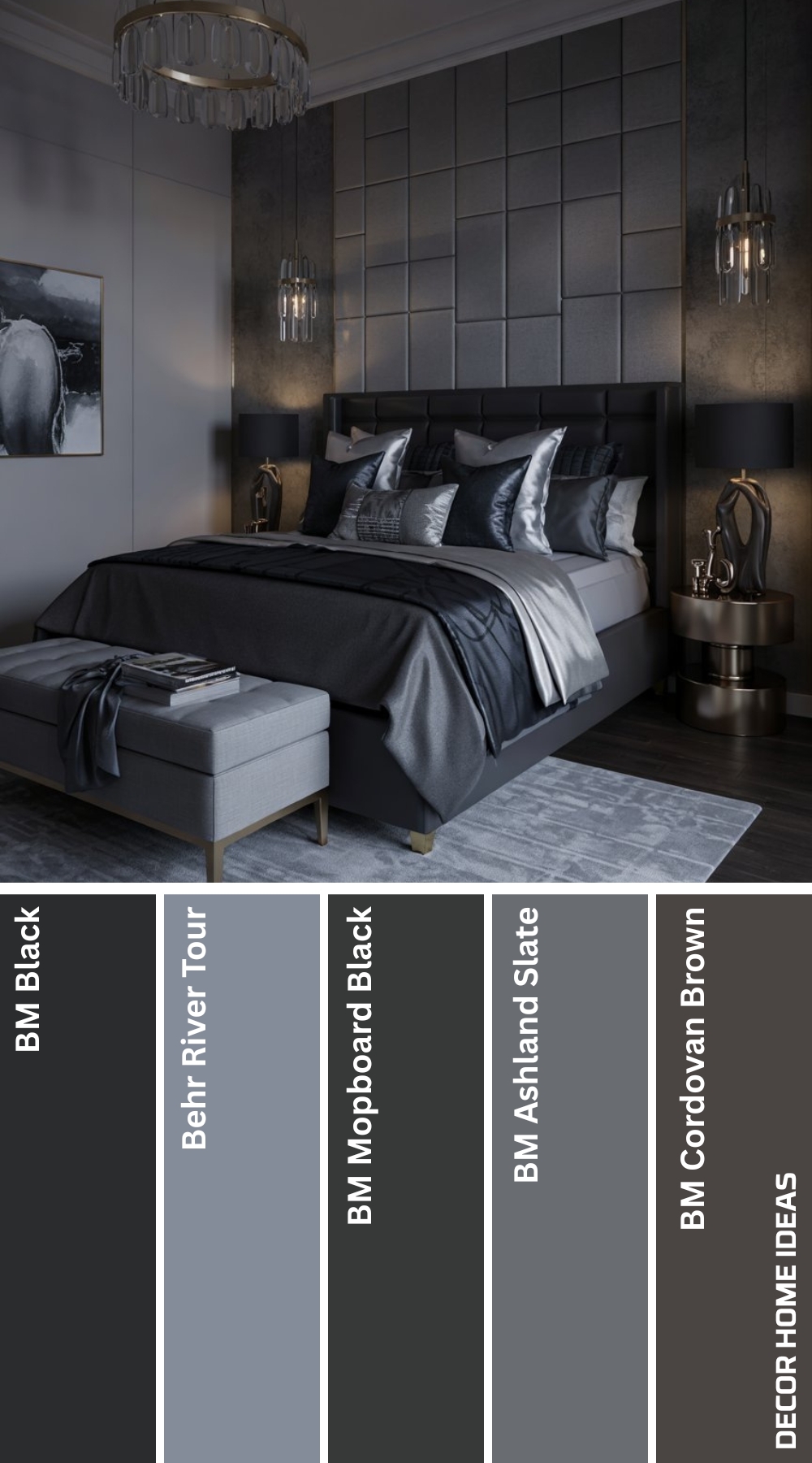 20 Moody Bedroom Color Palettes That Set the Perfect Nighttime Vibe 7