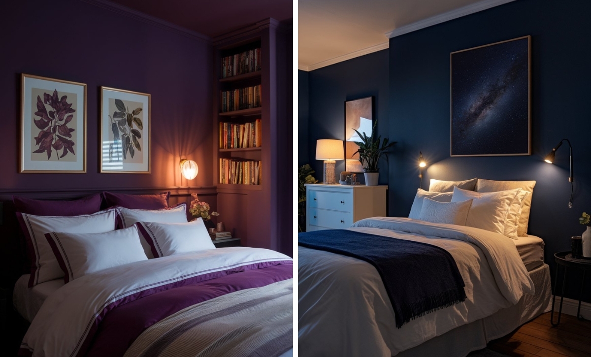 20 Moody Bedroom Color Palettes That Set the Perfect Nighttime Vibe