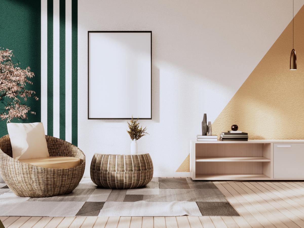 affordable accent wall ideas 09
