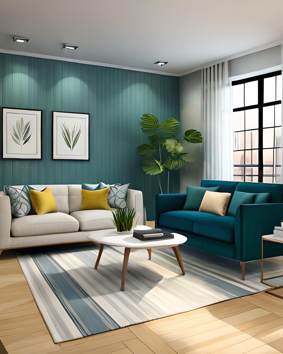 affordable accent wall ideas 13
