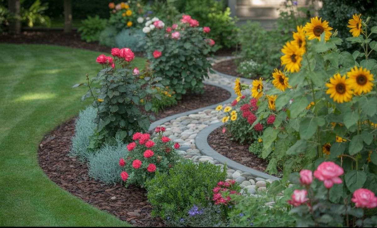 best backyard flower gardens