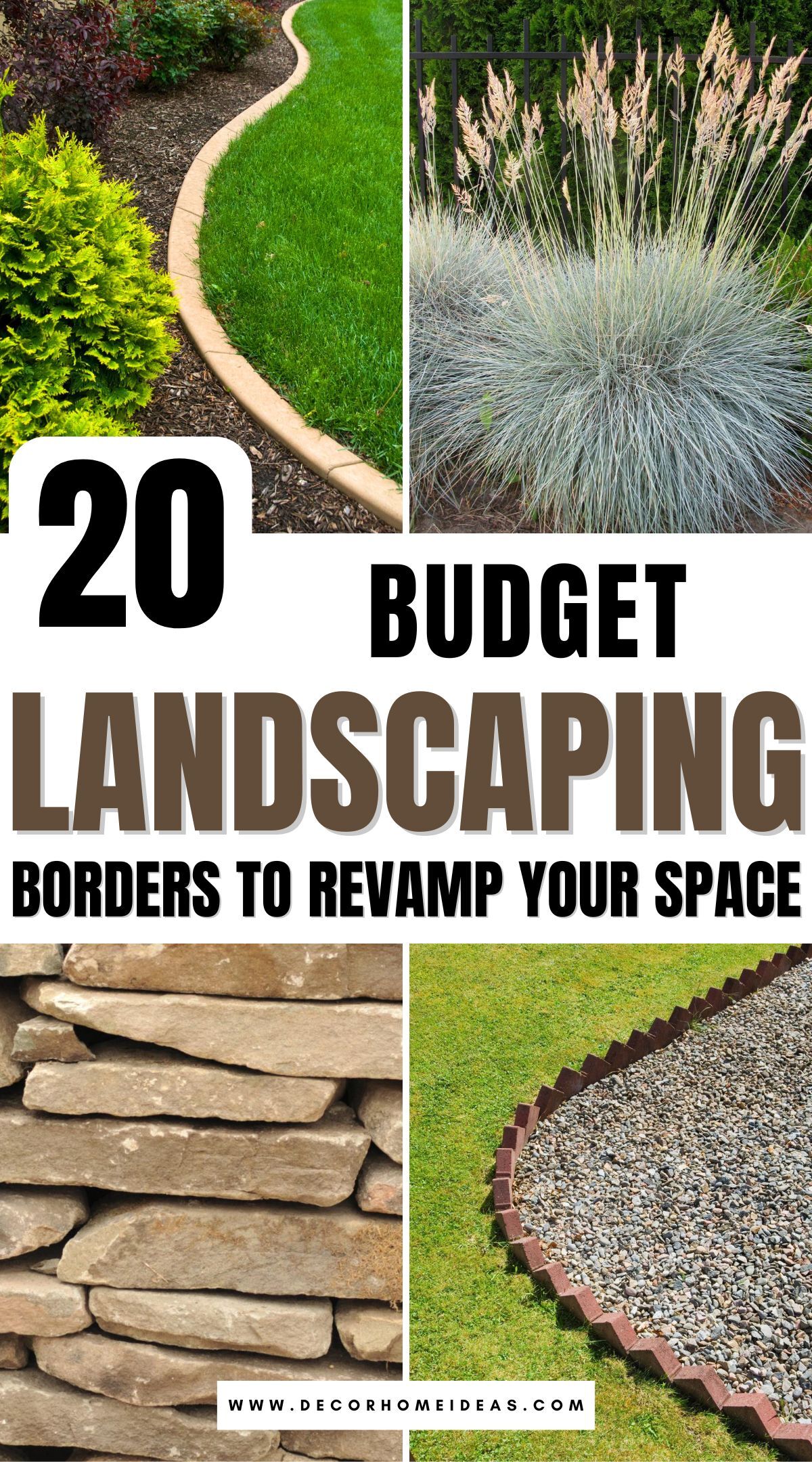 best budget friendly landscaping borders 2
