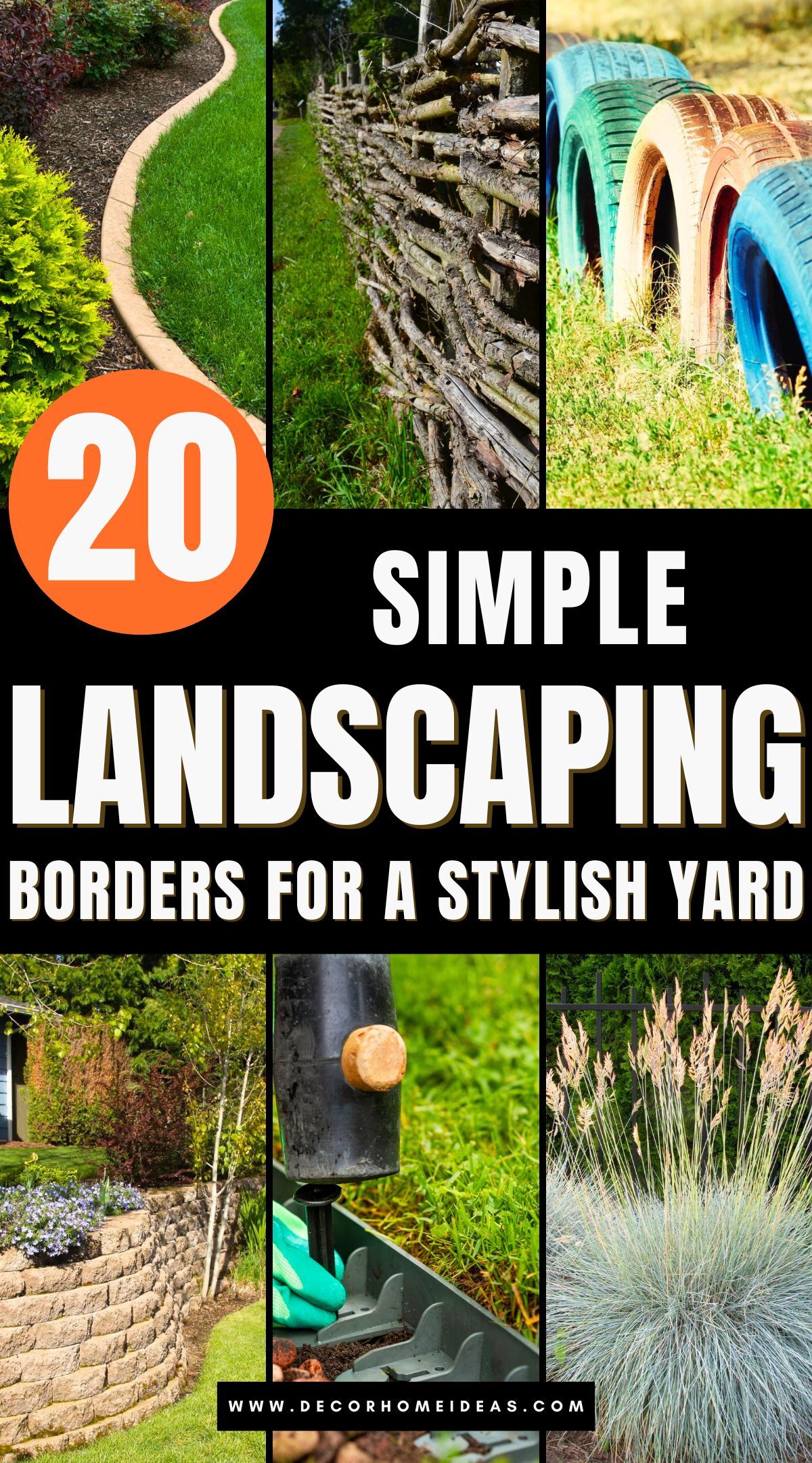 best budget friendly landscaping borders 3