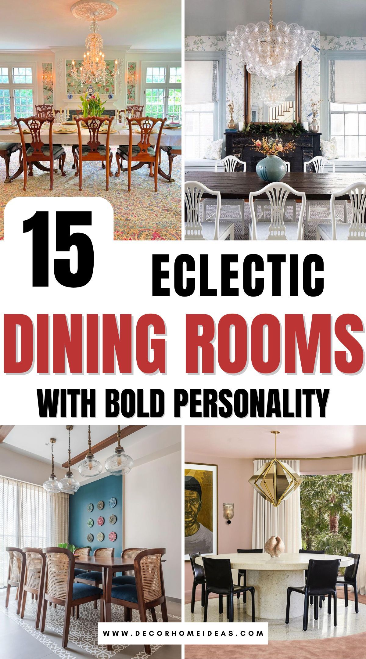 best eclectic dining rooms 2