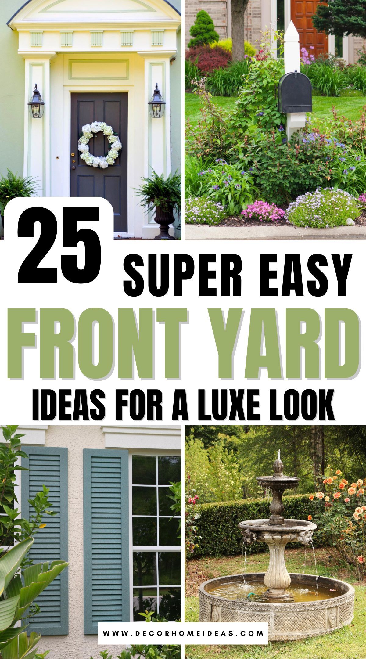 best front yard updates that look expensive 2