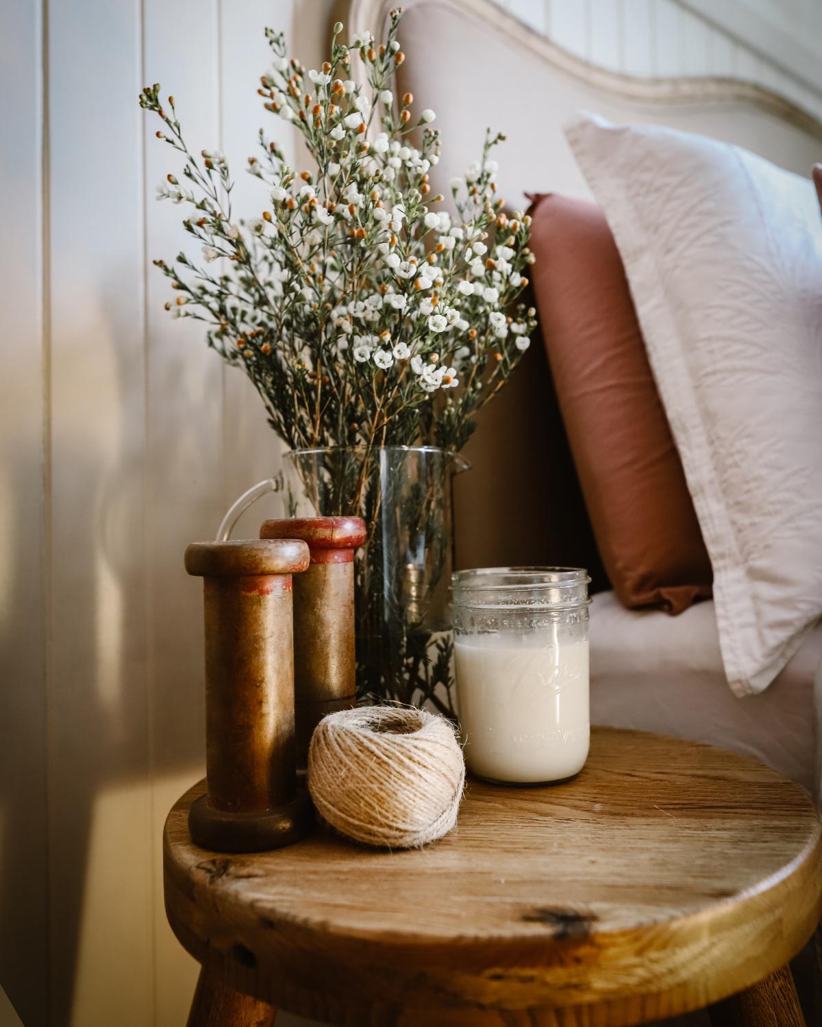 cheap bedside table makeover 10