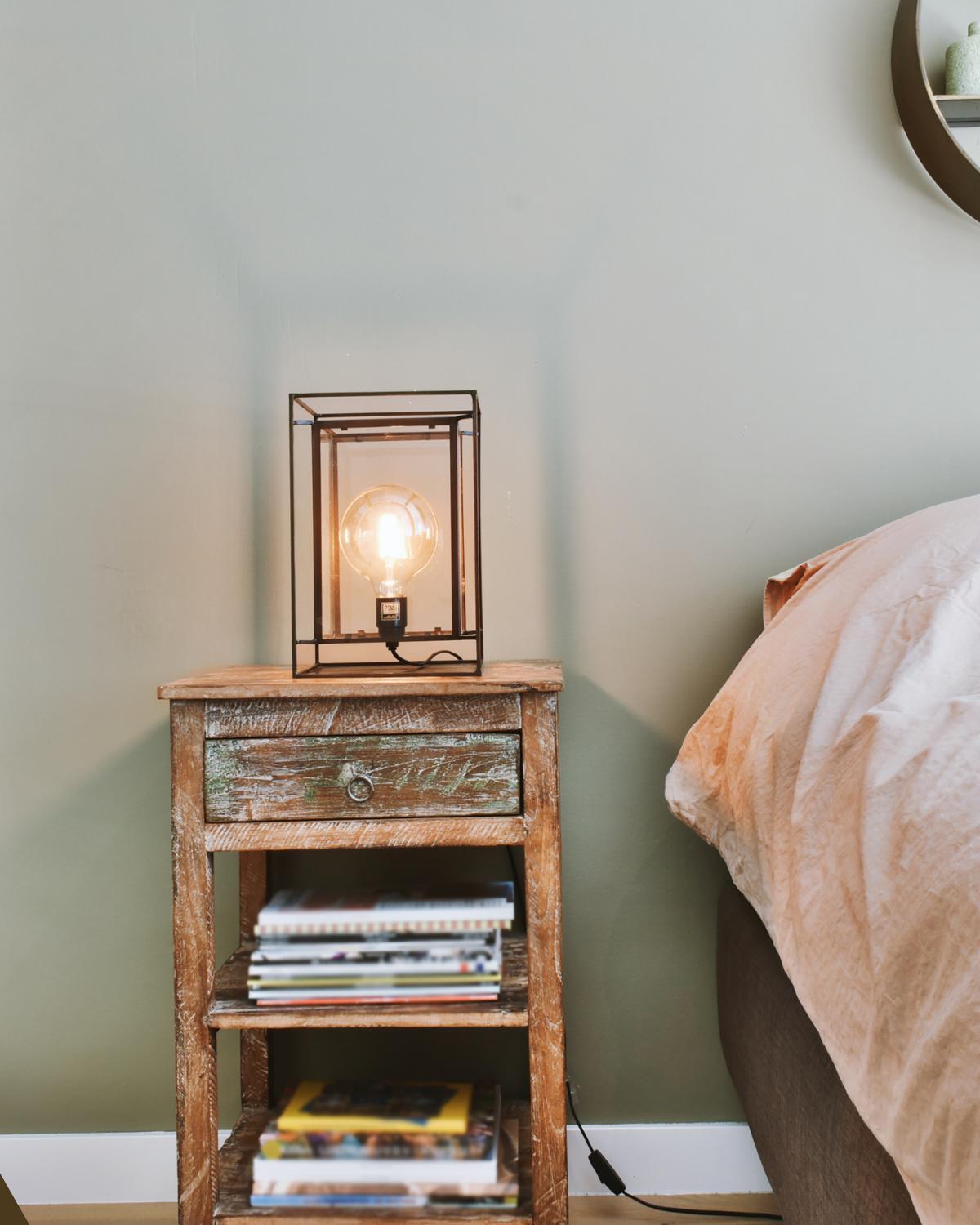cheap bedside table makeover 13