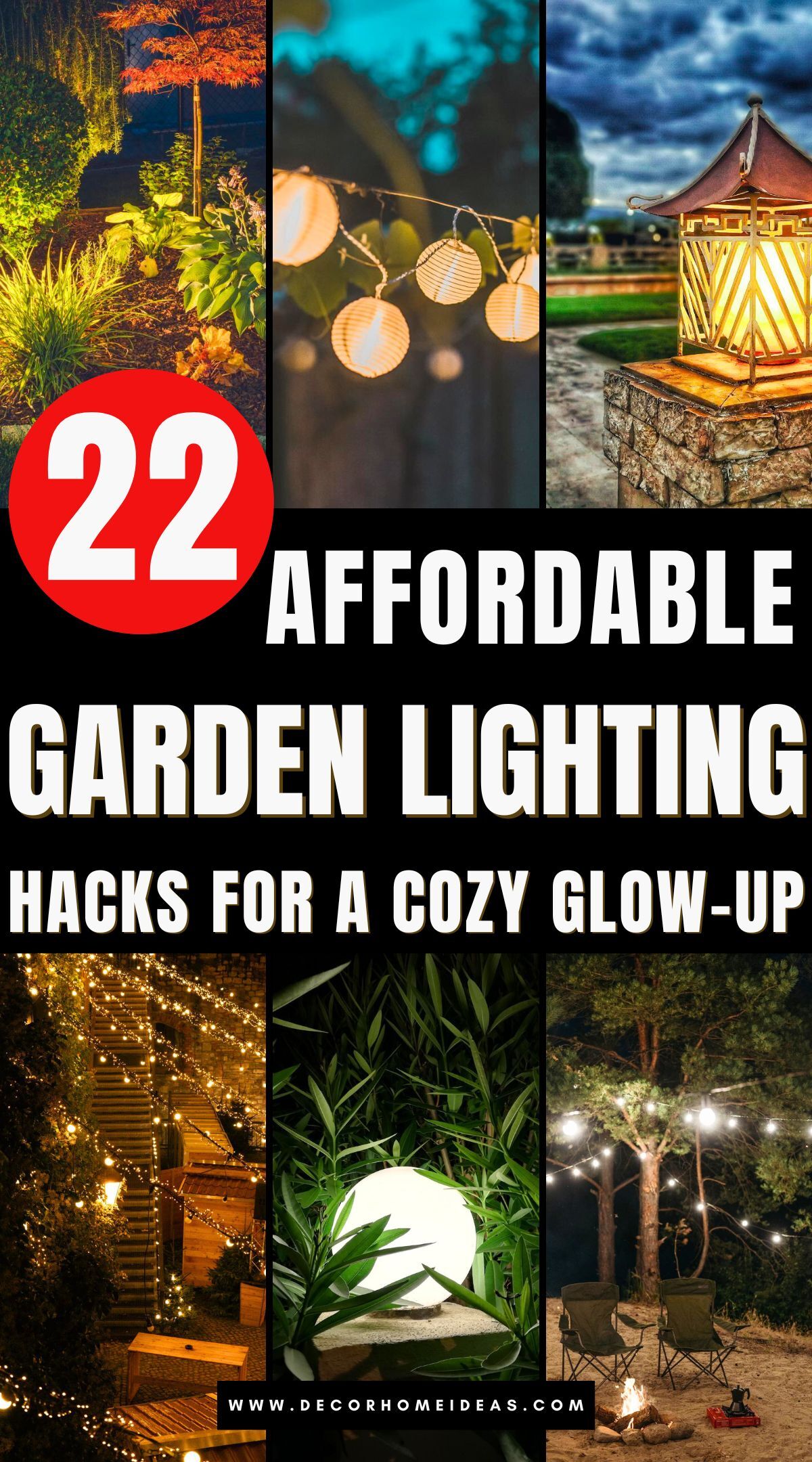 cheap garden lighting hacks 3