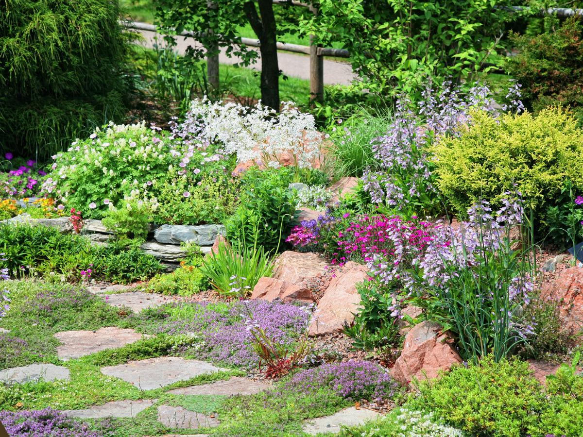 cheap rock landscaping ideas 18