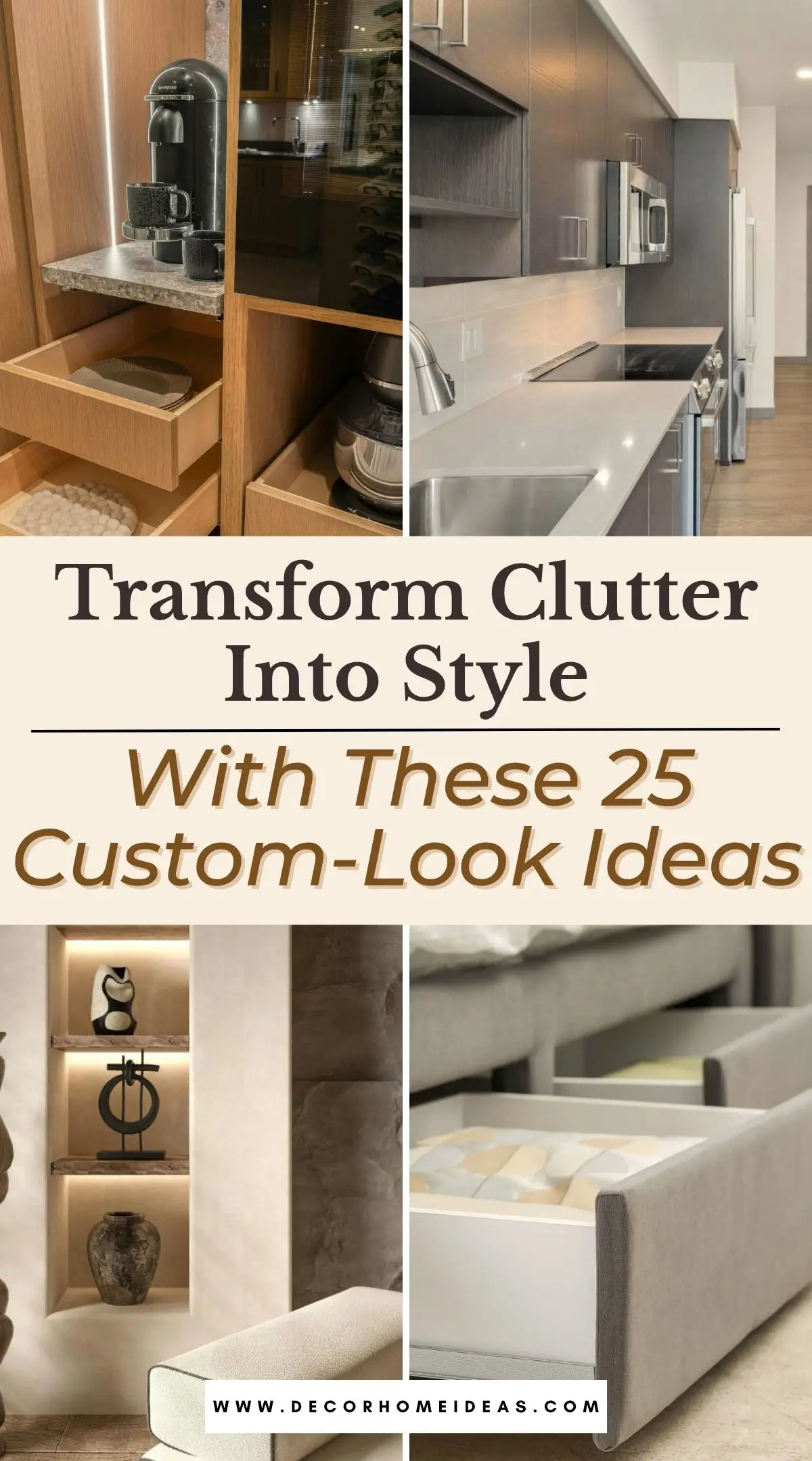 Say goodbye to messy corners and hello to chic, functional living. These clever storage ideas help you hide the clutter, save space, and make every inch of your home look intentional — without overspending.