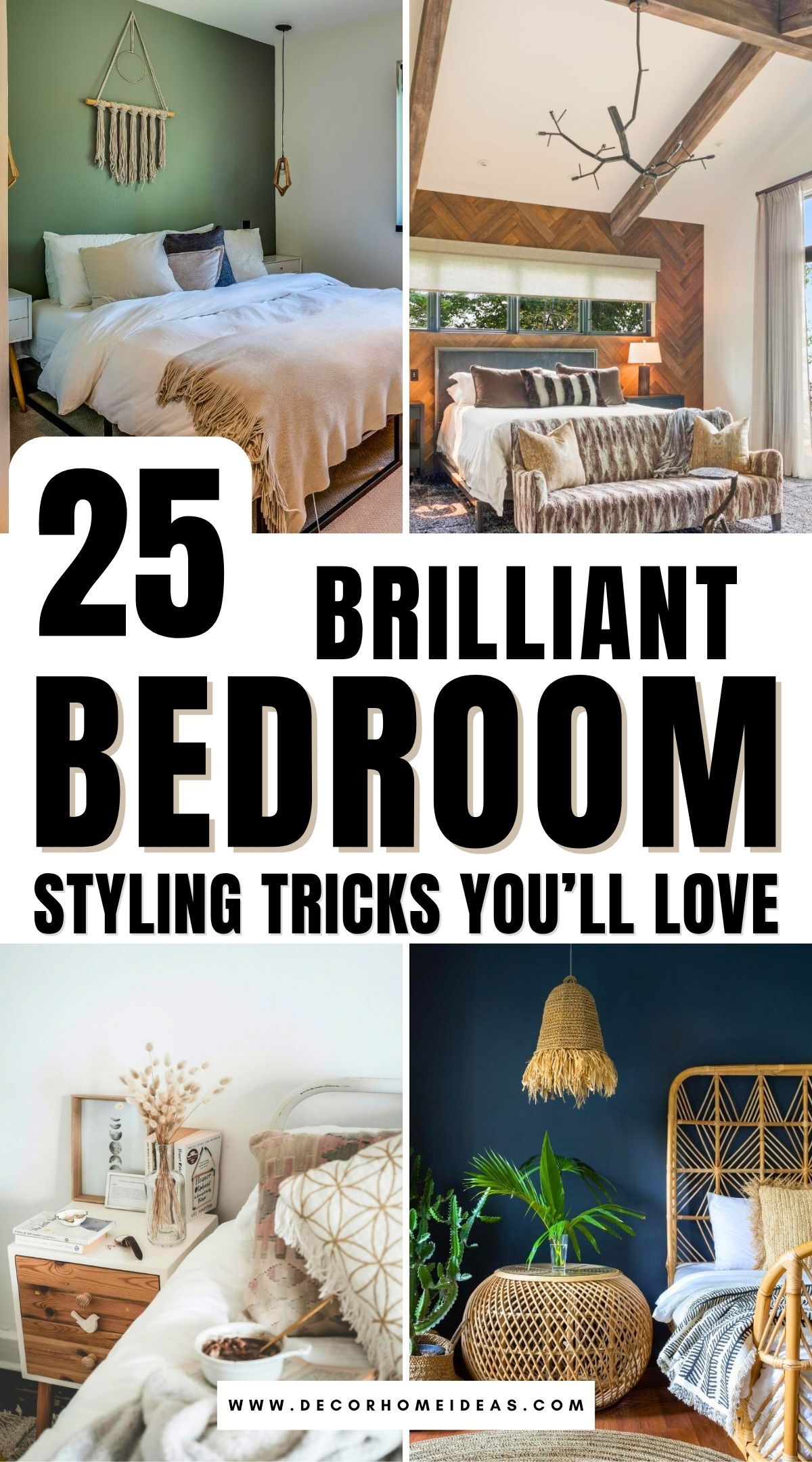 easy bedroom styling hacks 2