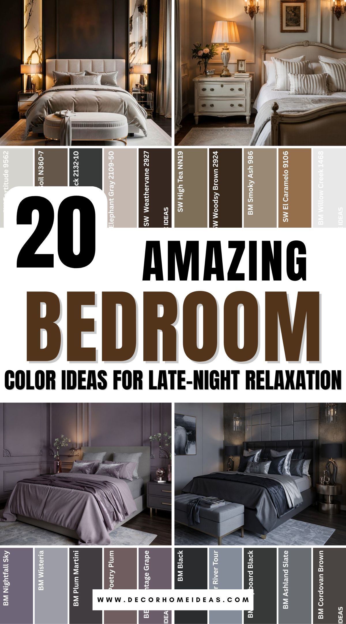 moody bedroom color schemes 2