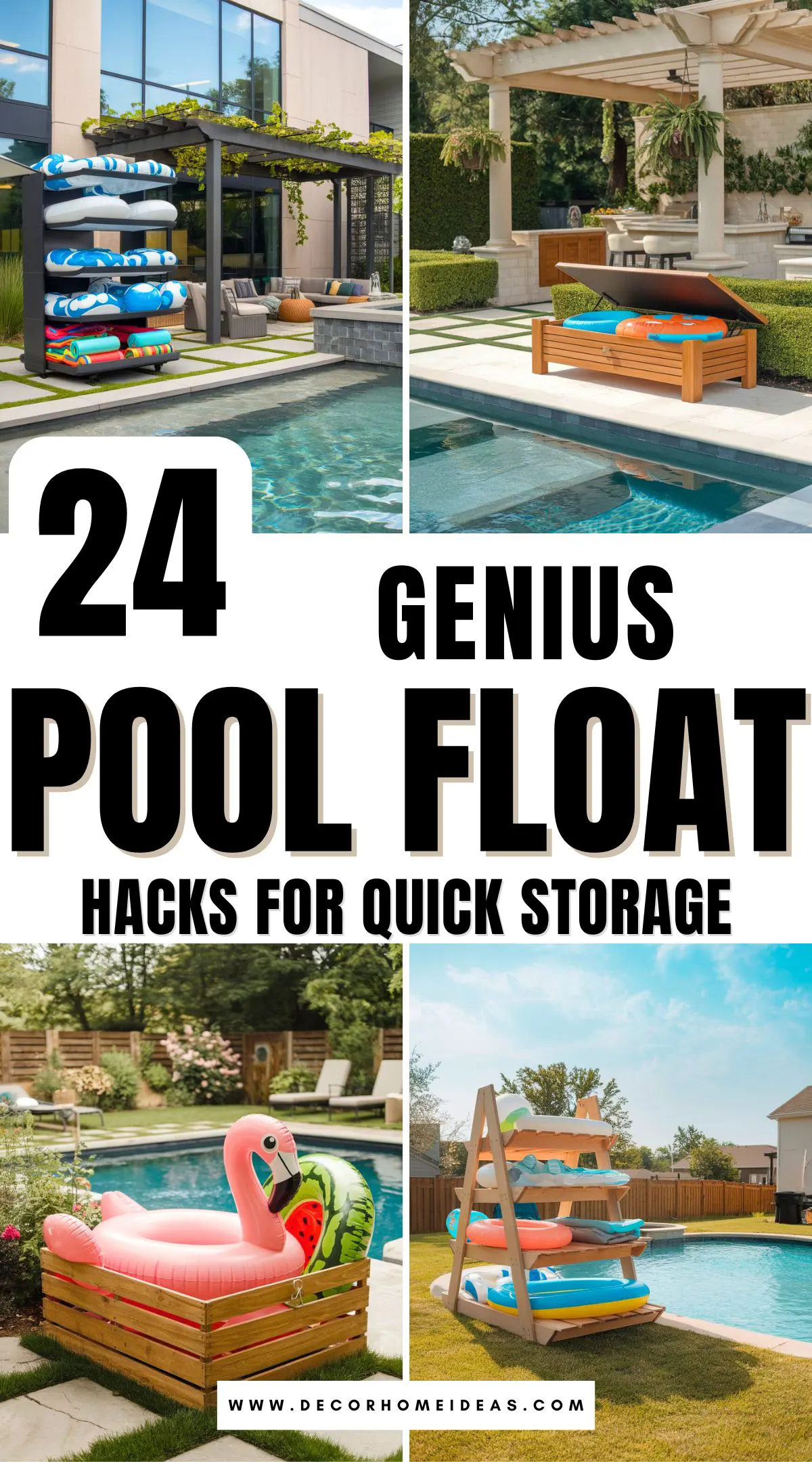Clear up your pool area fast with these genius hacks! These float storage ideas are simple, smart, and super effective. From racks to DIY bins, you’ll find ways to organize your space without the hassle. Keep your backyard looking great and make pool days stress-free with these must-see solutions