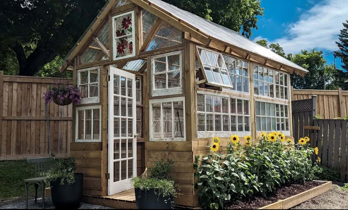 cheap diy greenhouse ideas