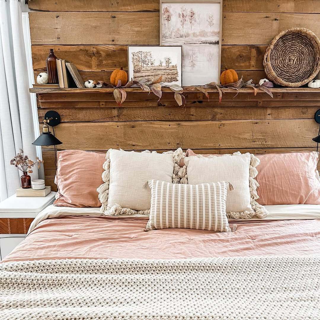 fall bedroom decor 1